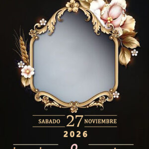 Pack Invitaciones de Boda PSD - Plantillas elegantes editables en Photoshop