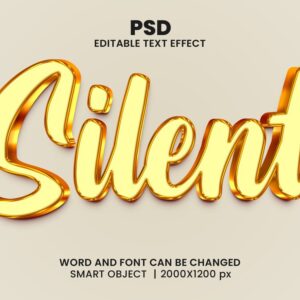 efectos de texto 3d pack premium 2