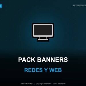 pack banners redes y web